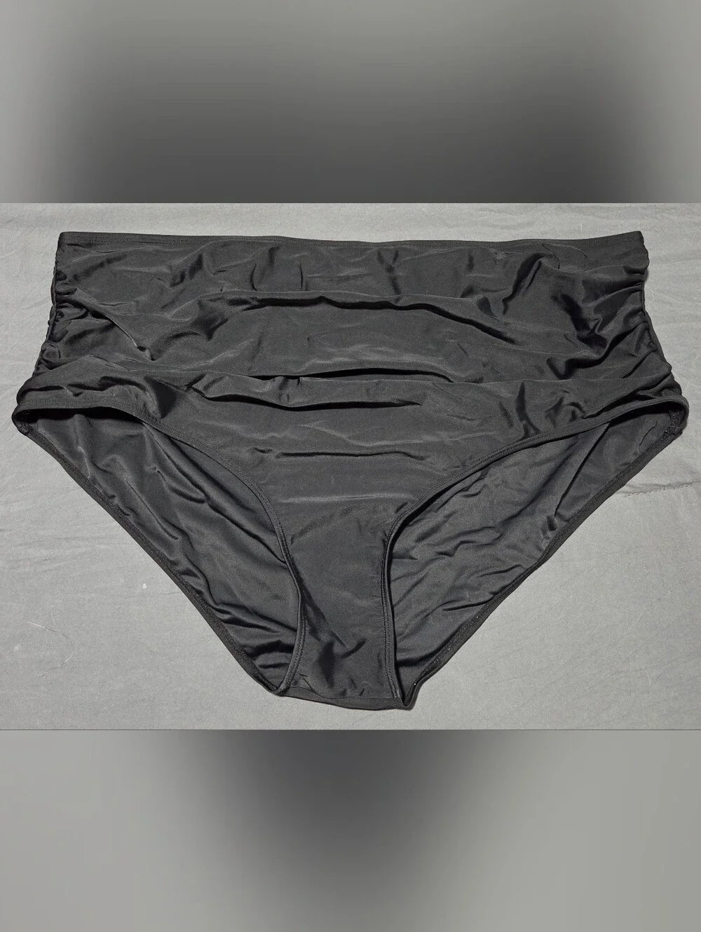 High-Waist Black Women’s Bikini Bottom